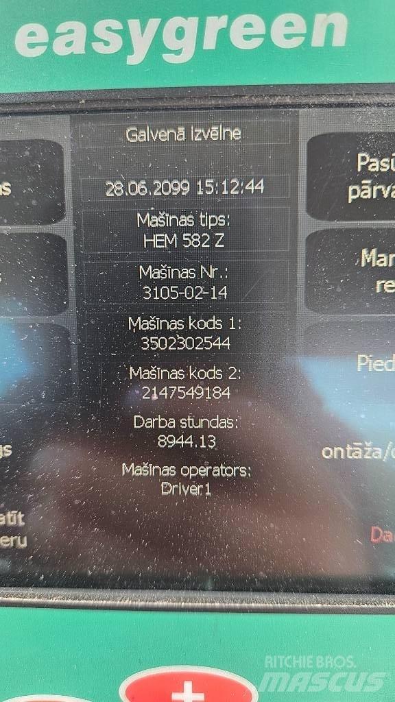JENZ HEM 582 Z 톱밥제조기