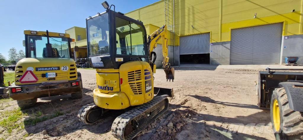 Komatsu PC 26 MR 소형 굴삭기 7톤 미만