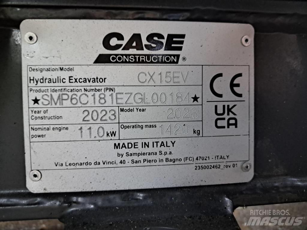 CASE CX15EV 소형 굴삭기 7톤 미만