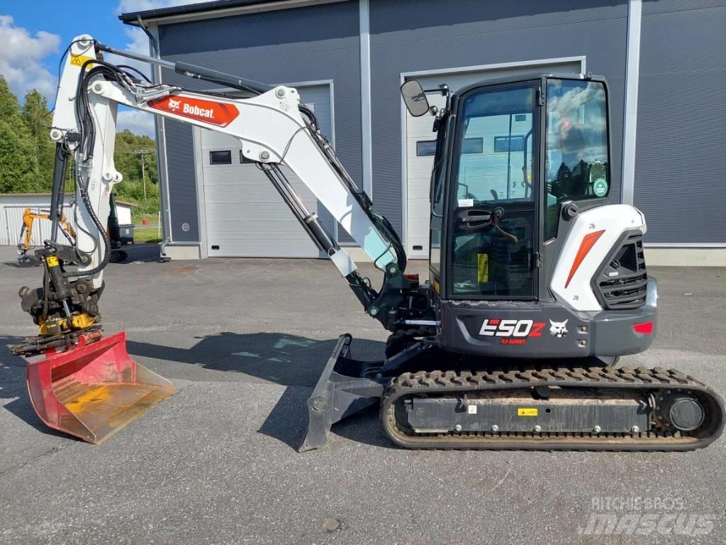 Bobcat E50z 소형 굴삭기 7톤 미만