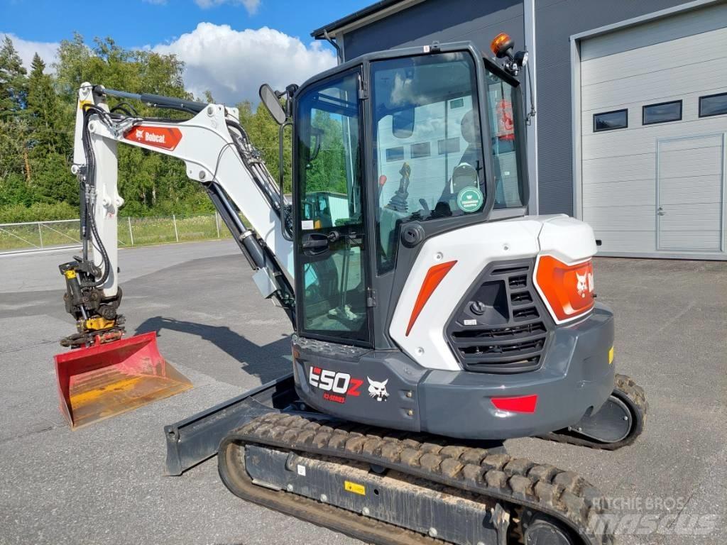 Bobcat E50z 소형 굴삭기 7톤 미만