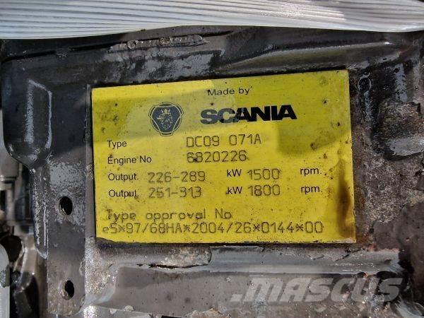 Scania DC09 71A 엔진