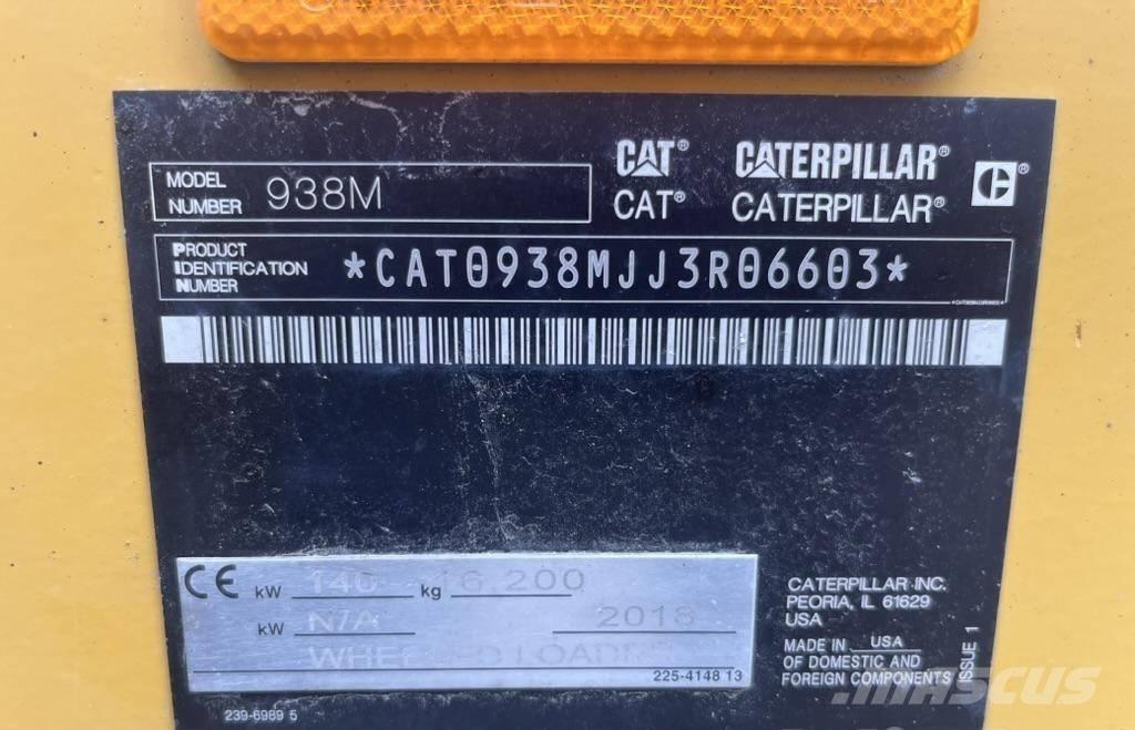 CAT 938 M  휠로우더