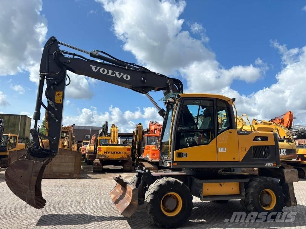 Volvo EW 140 D  휠 굴삭기
