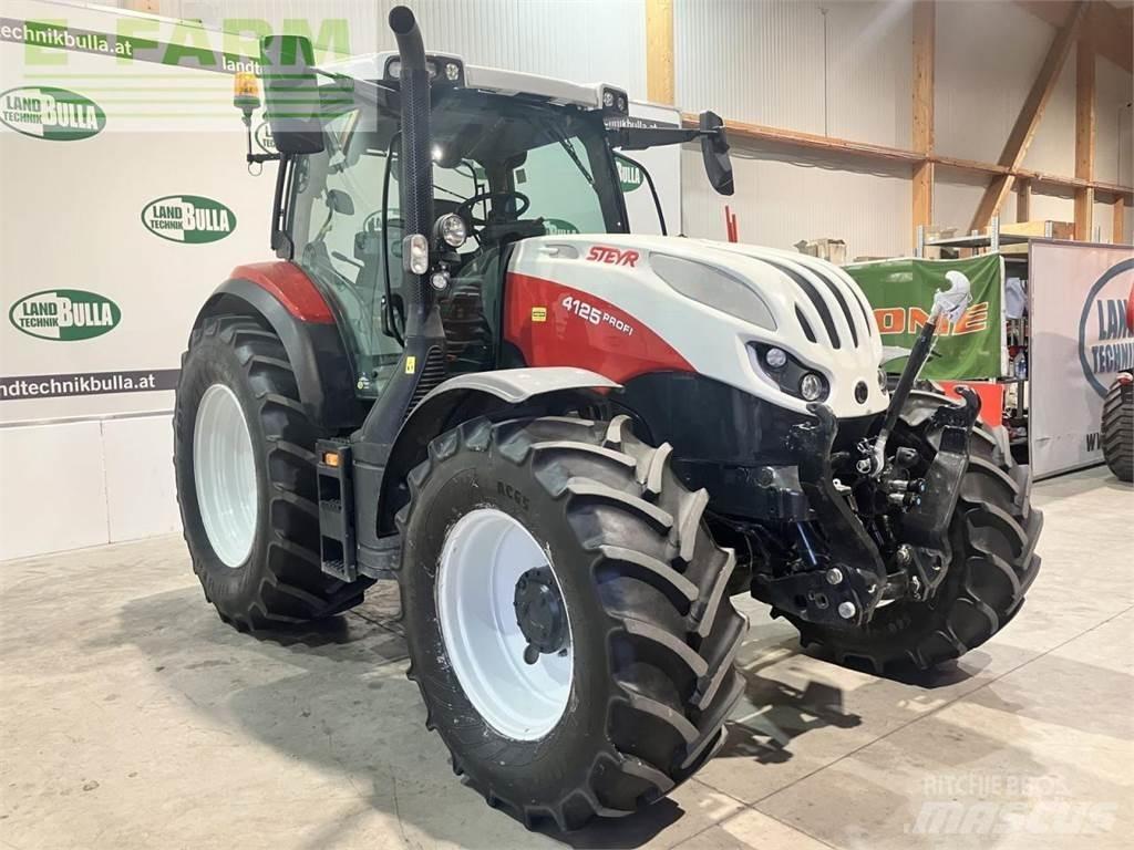 Steyr 4125 profi 트랙터