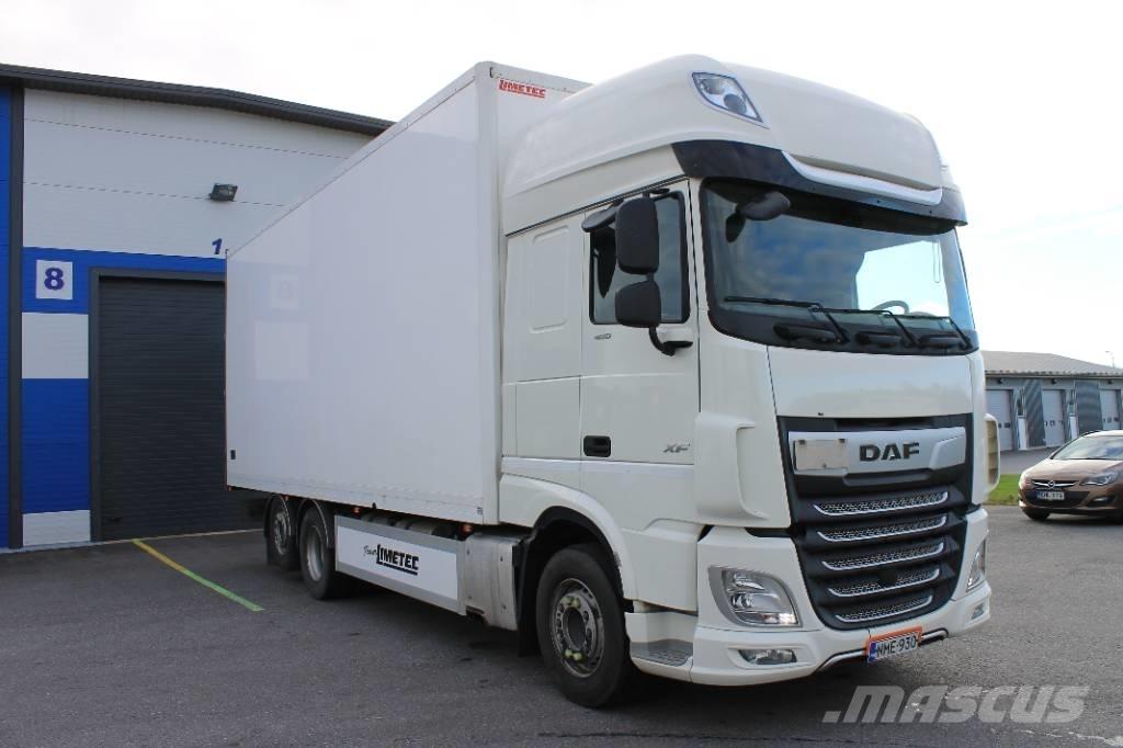 DAF XF 480 FAR 탑차 트럭