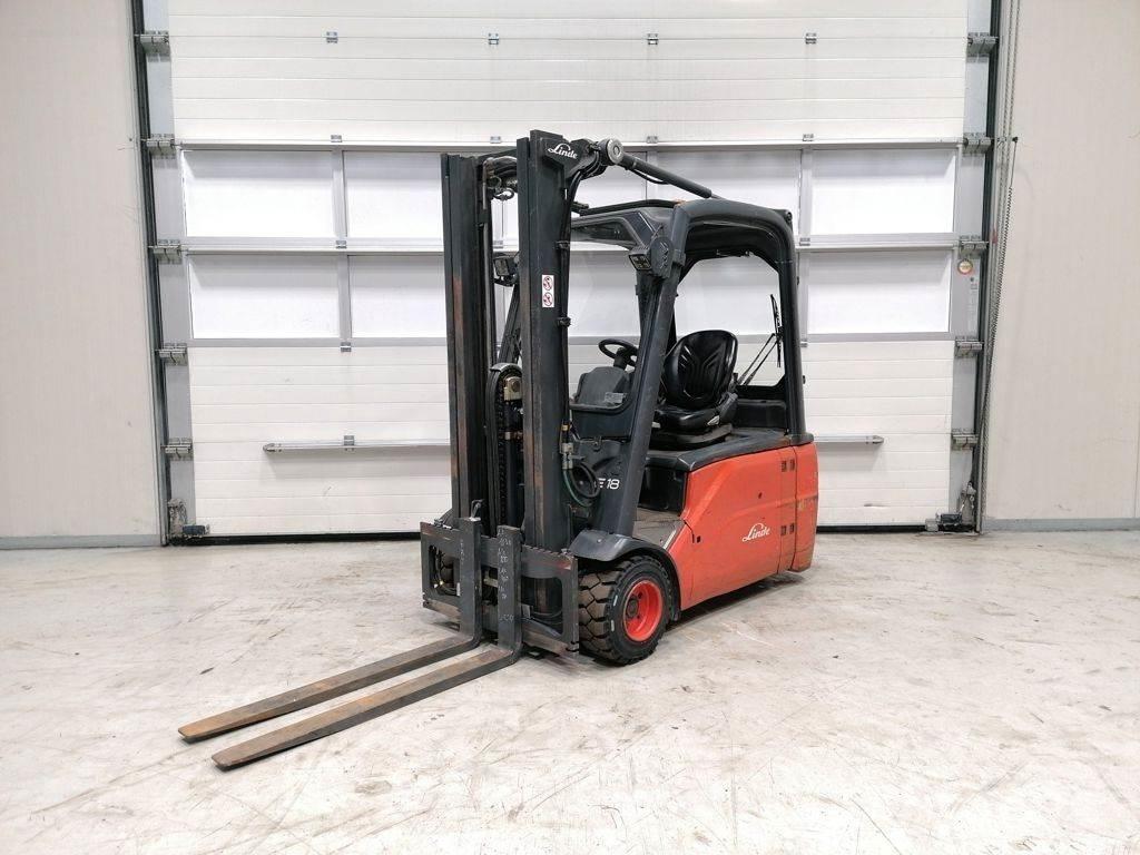 Linde E18L-01 전동 지게차