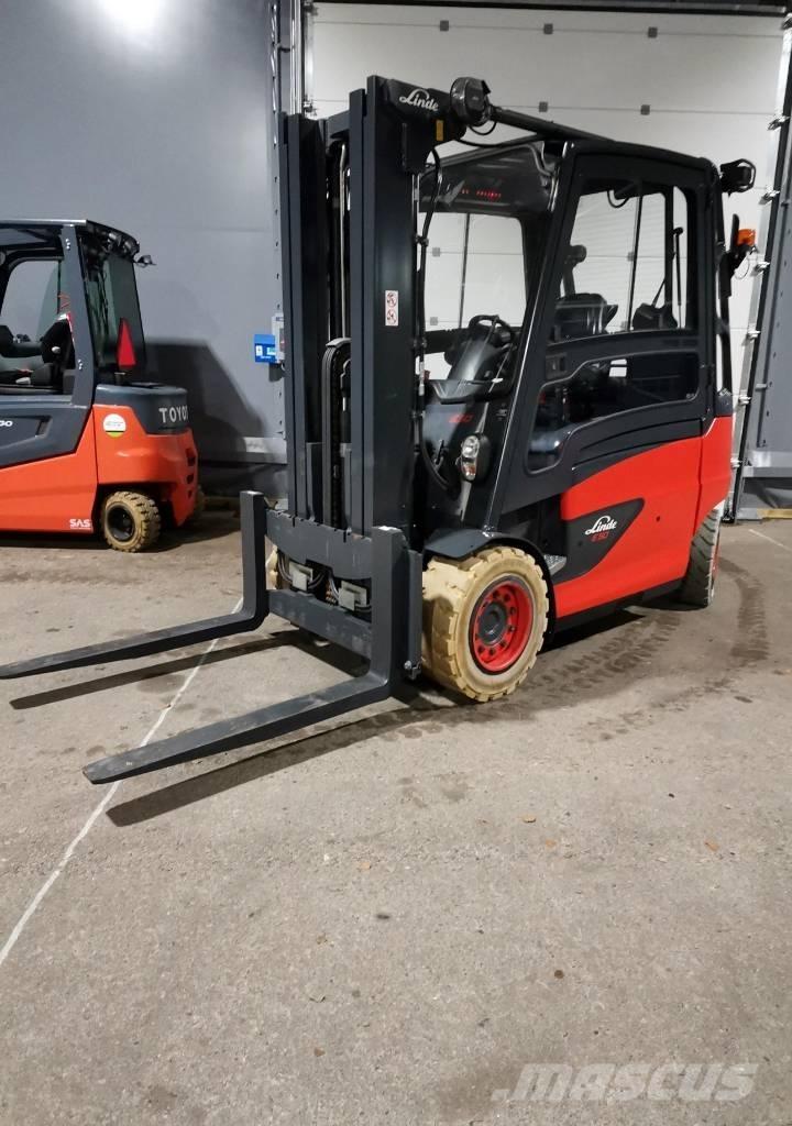 Linde E50HL-01 전동 지게차
