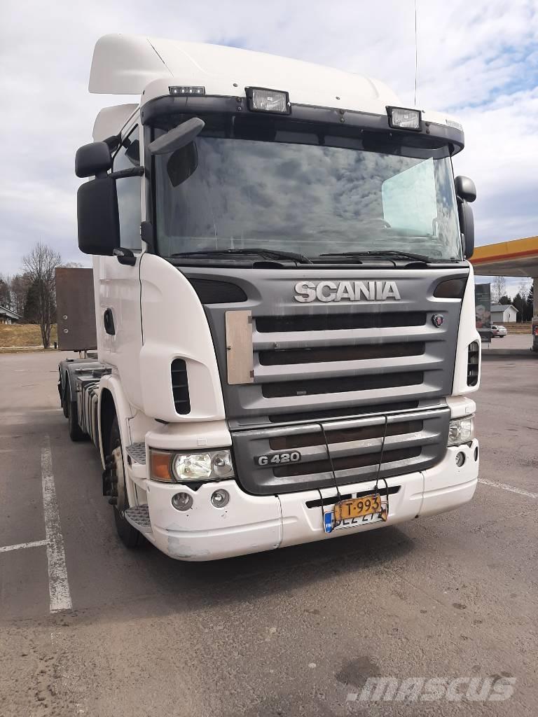 Scania G 420 컨테이너 트럭
