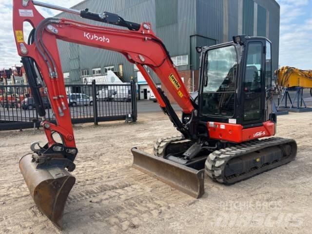 Kubota U 56-5 소형 굴삭기 7톤 미만