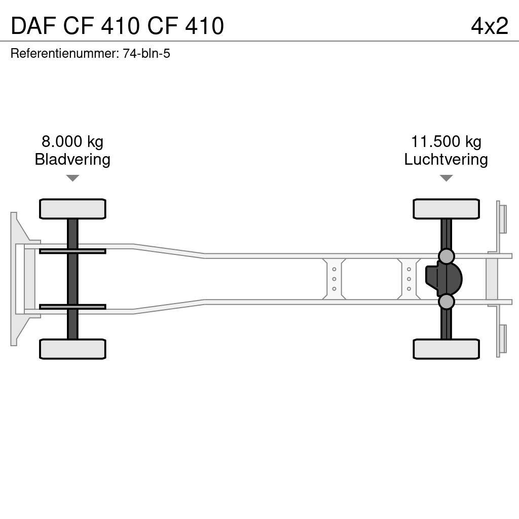 DAF CF 410 CF 410 탑차 트럭