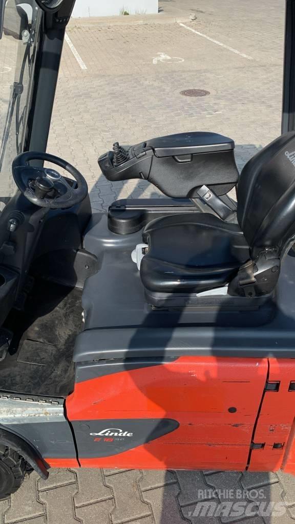 Linde E 18 전동 지게차