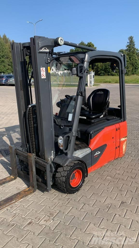 Linde E 18 전동 지게차