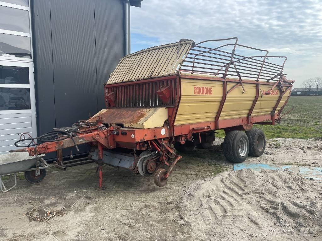 Krone Turbo 3500 자동 적재 트레일러