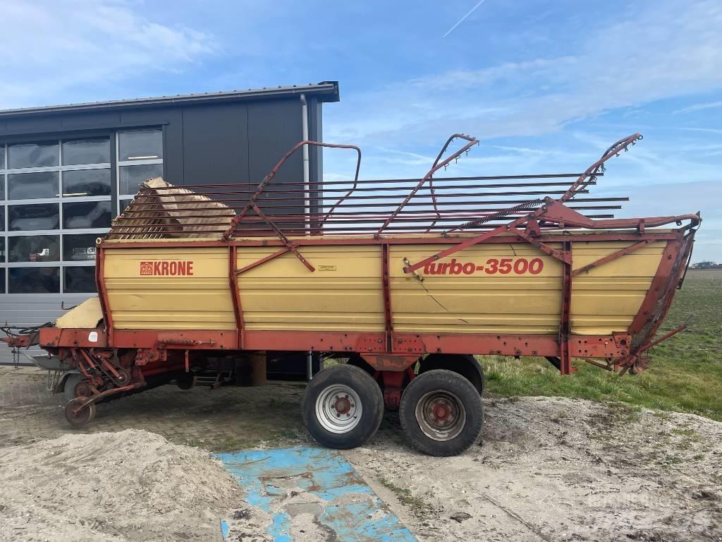 Krone Turbo 3500 자동 적재 트레일러