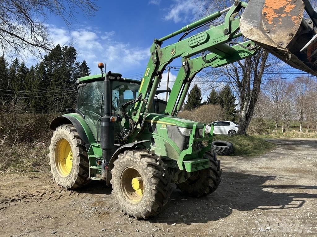 John Deere 6R 120 트랙터