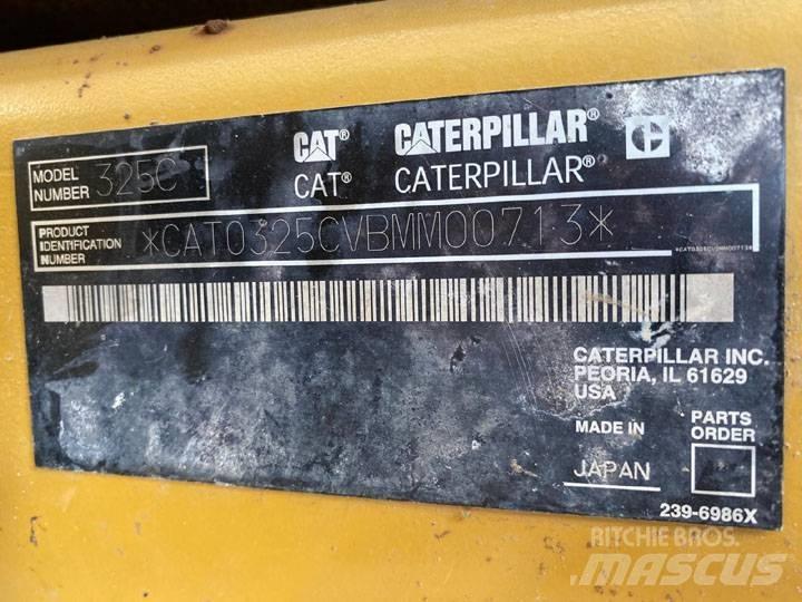 CAT 325CL 대형 굴삭기 29톤 이상