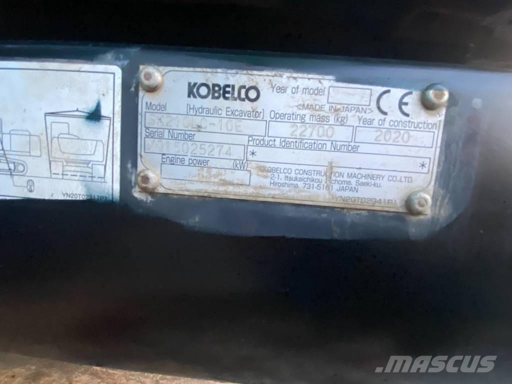 Kobelco SK210LC-10E 대형 굴삭기 29톤 이상