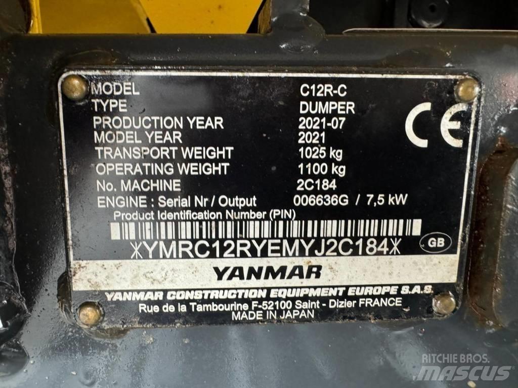 Yanmar C 12 RC  궤도식 덤프