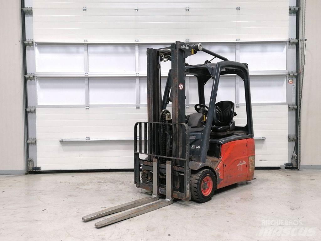 Linde E14-01 전동 지게차