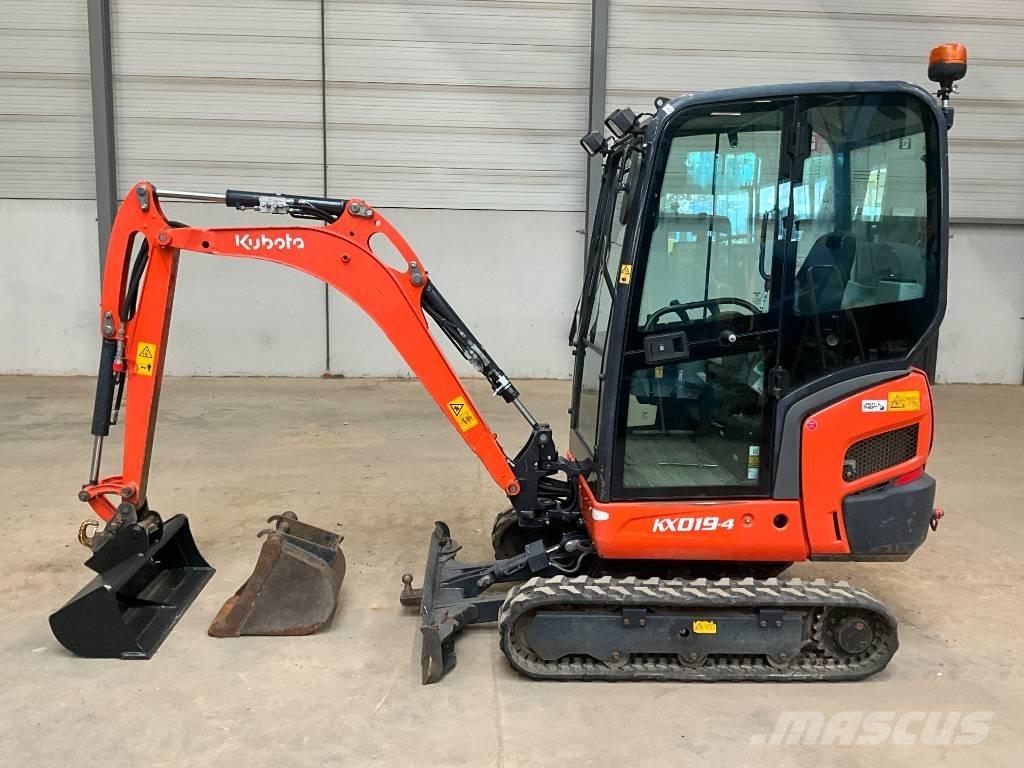 Kubota KX 019-4 소형 굴삭기 7톤 미만