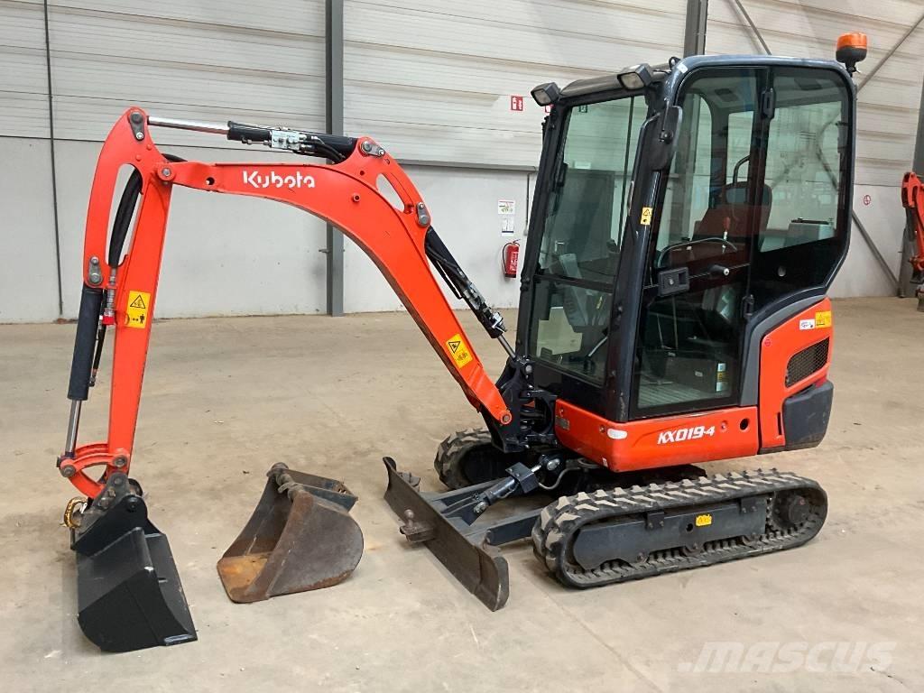 Kubota KX 019-4 소형 굴삭기 7톤 미만