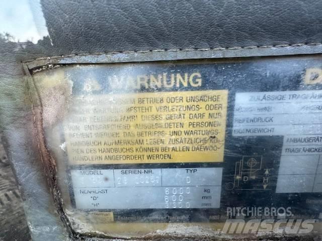 Daewoo 60 디젤 지게차