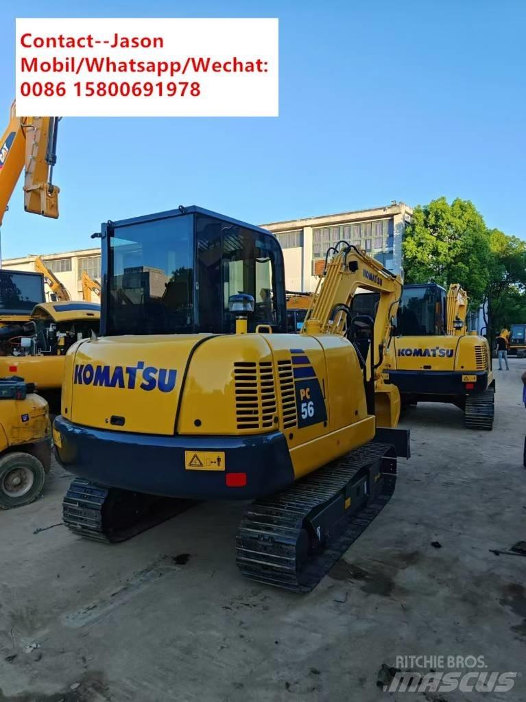 Komatsu PC 56 소형 굴삭기 7톤 미만