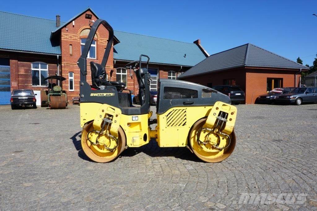 Bomag BW 120 AD-4 트윈 드럼 롤러