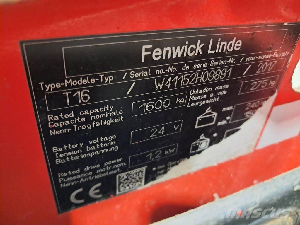 Linde T16 경량 리프터