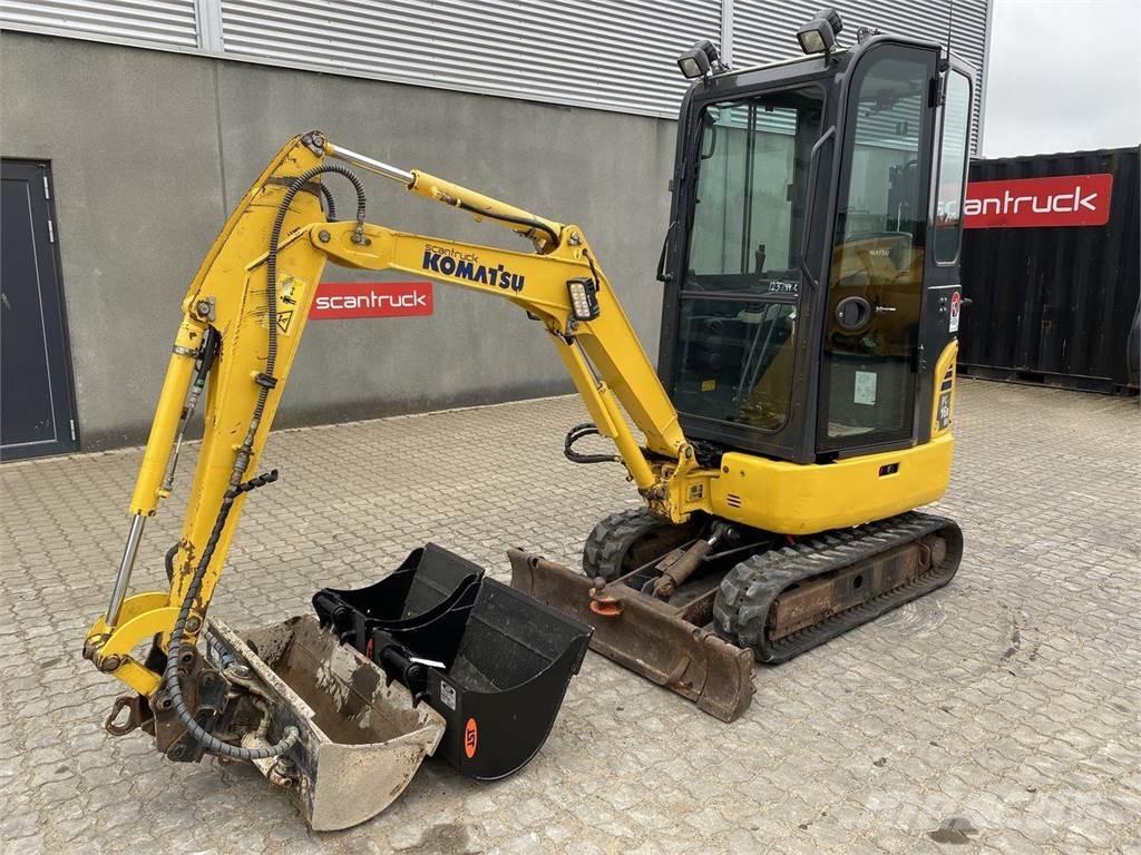 Komatsu PC16R-3HS  휠 굴삭기