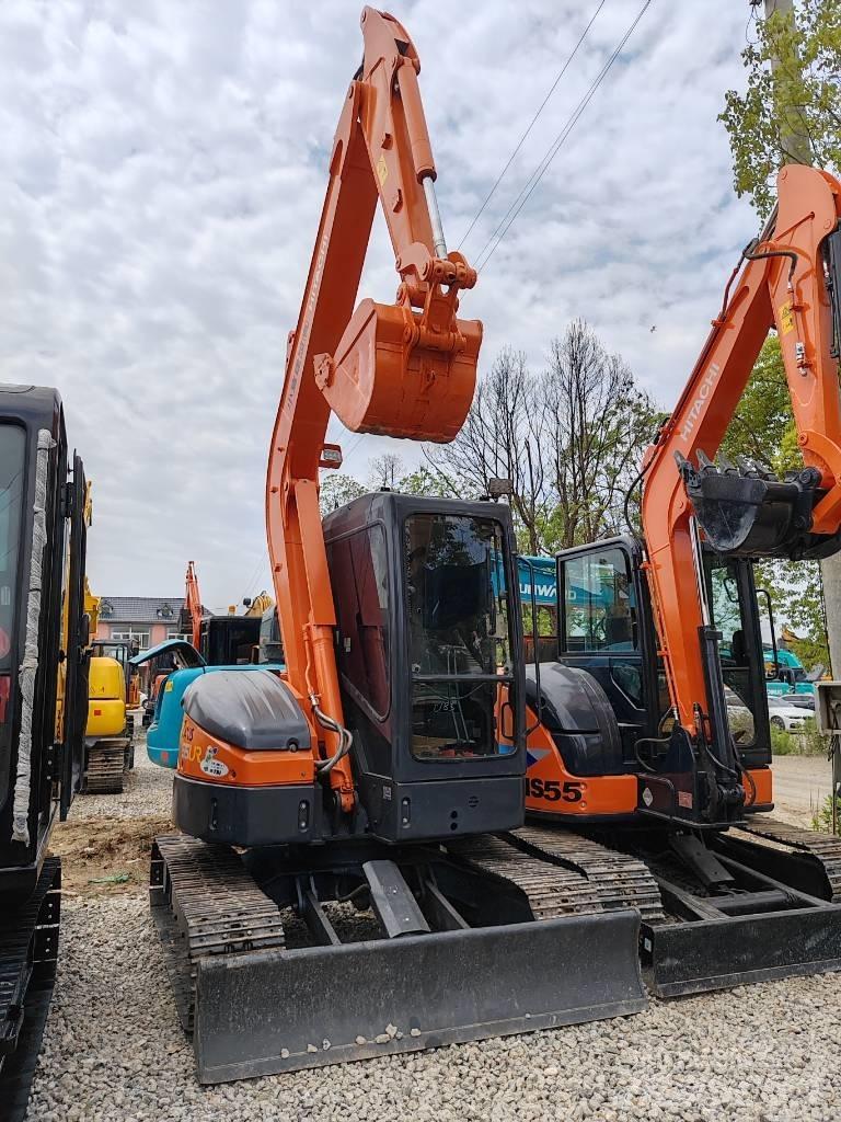Hitachi ZX55 소형 굴삭기 7톤 미만