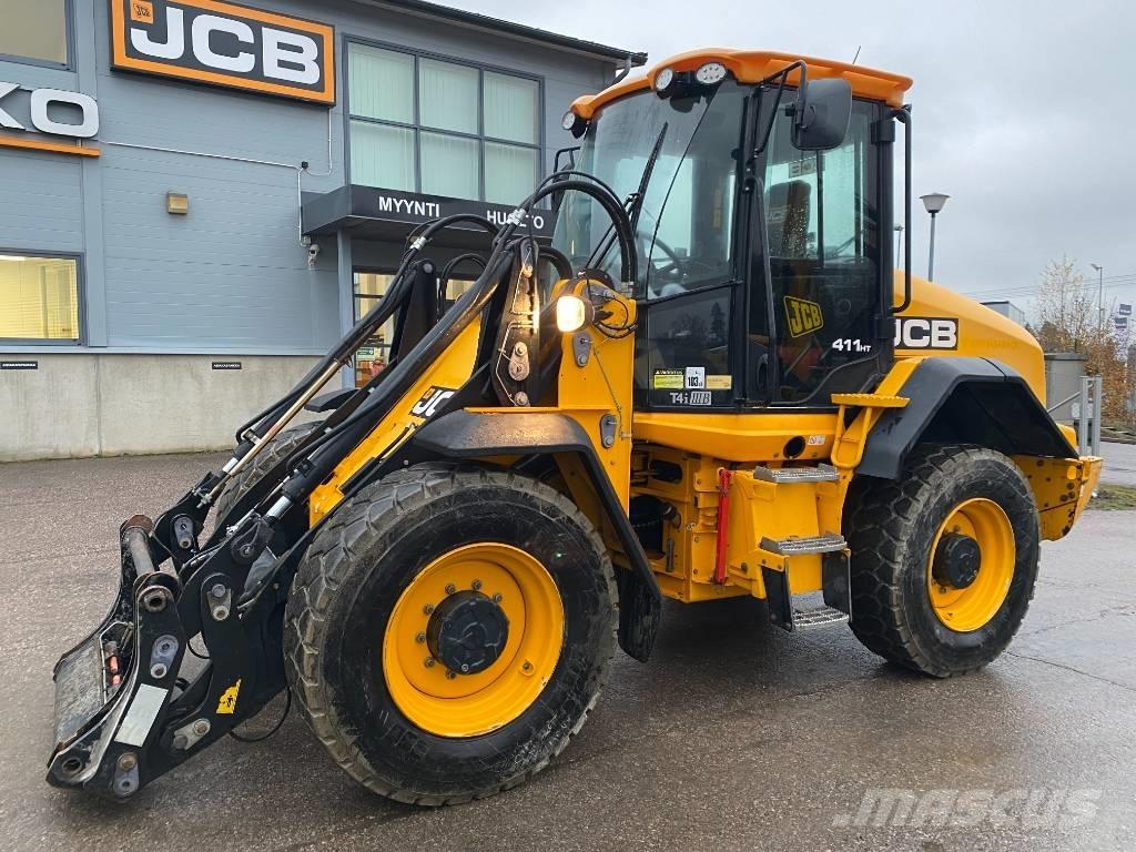 JCB 411 HT T4i  휠로우더