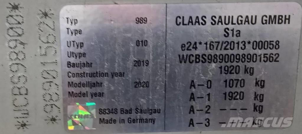 CLAAS Liner 3100 윈드로어
