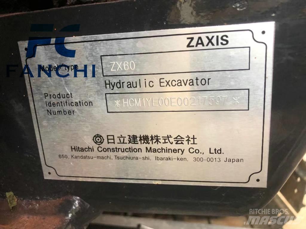 Hitachi ZX 60 소형 굴삭기 7톤 미만