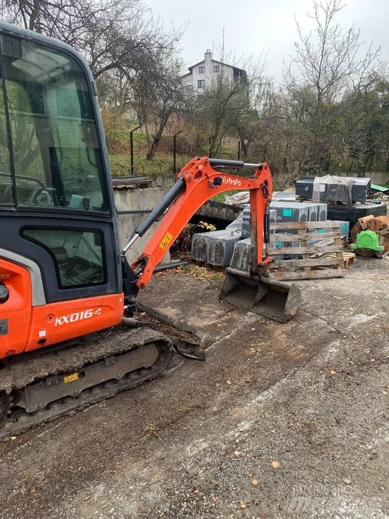 Kubota KX 016-4 소형 굴삭기 7톤 미만
