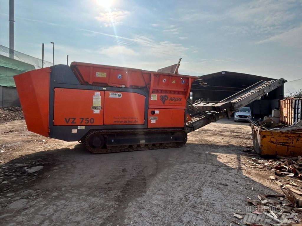 Arjes VZ 750 DK 폐기물 분쇄기