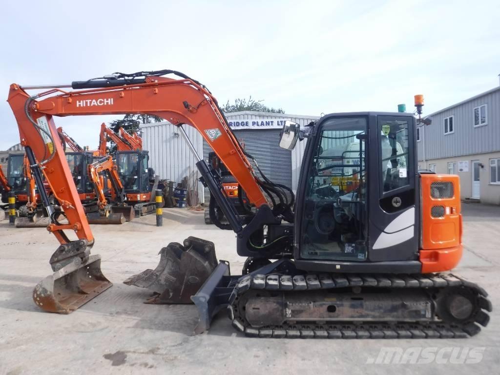 Hitachi ZX 85 US B-6 중형굴삭기 7톤-28톤
