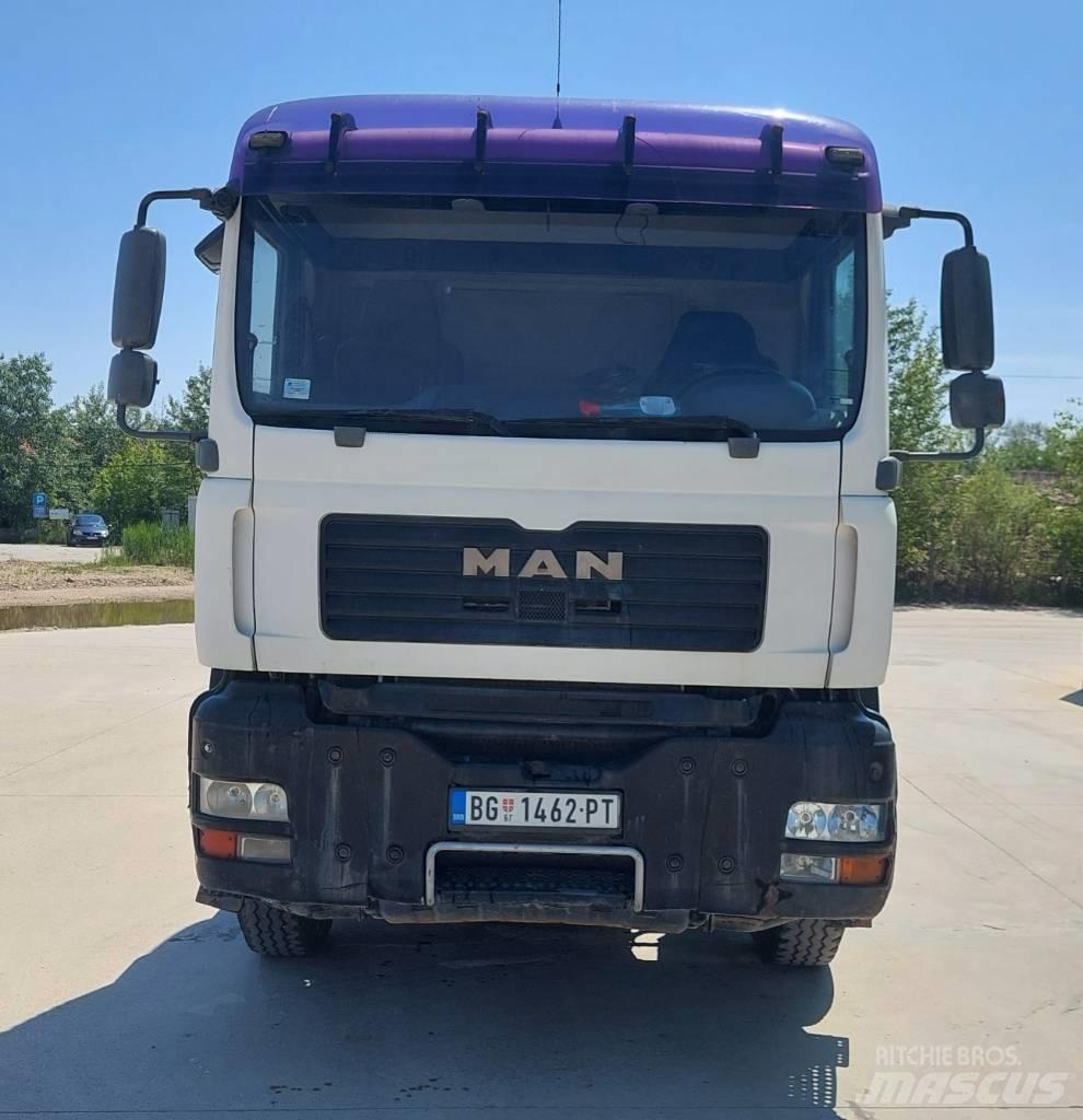 MAN TGA 35.400 콘크리트 믹서트럭