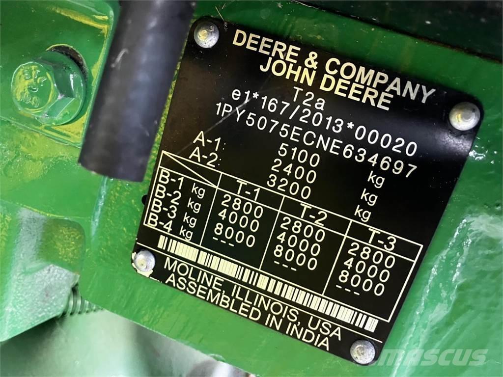 John Deere 5075E 트랙터