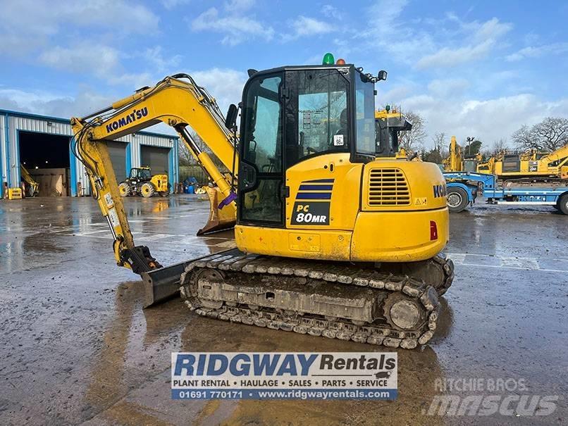 Komatsu PC 80 MR-5 중형굴삭기 7톤-28톤