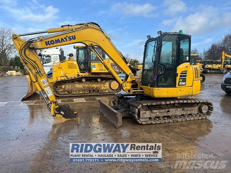 Komatsu PC 80 MR-5 중형굴삭기 7톤-28톤