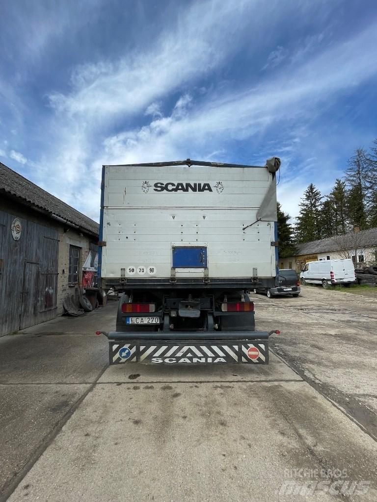 Scania 124 C 420 덤프 트럭