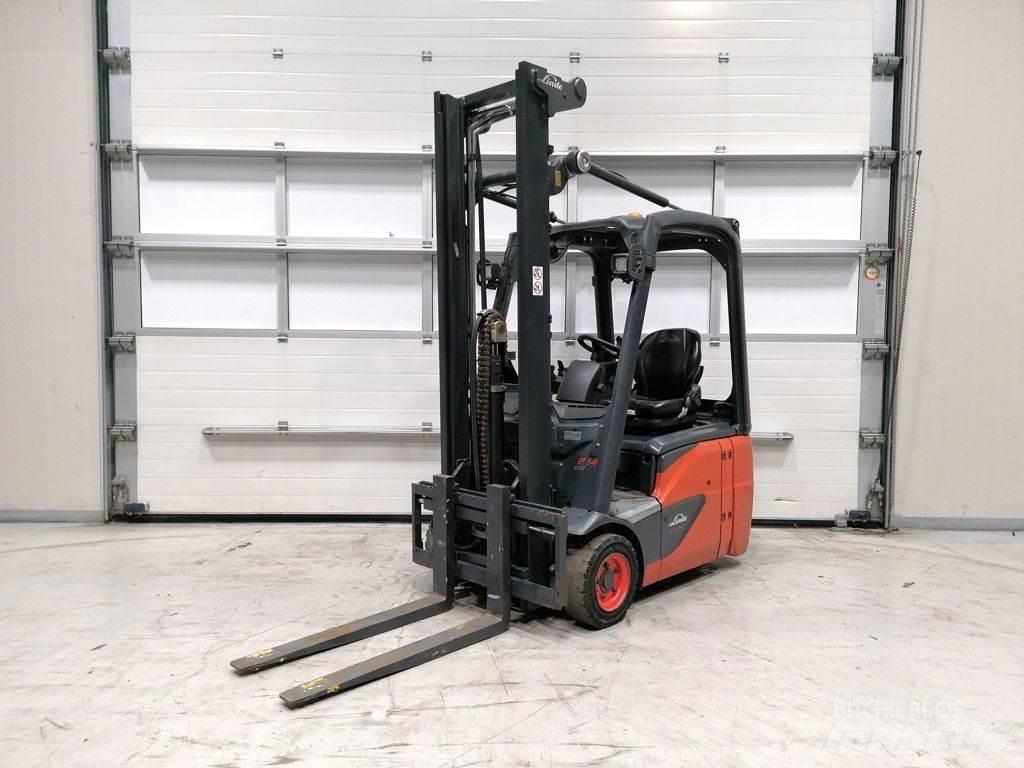 Linde E14-02 전동 지게차