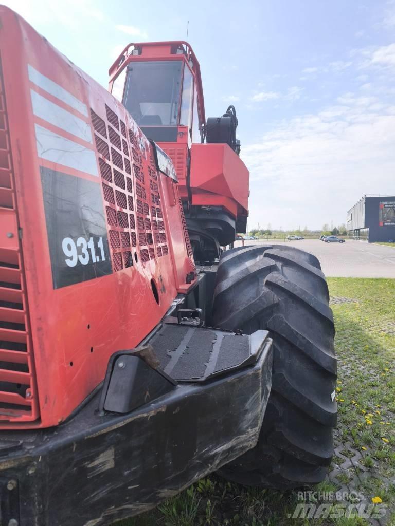 Komatsu 931.1 원목 하베스터