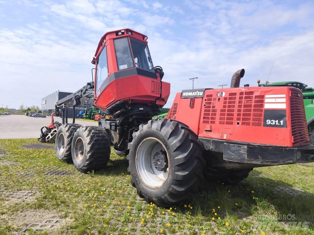 Komatsu 931.1 원목 하베스터