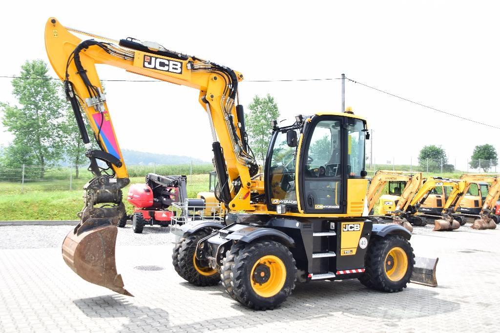 JCB Hydradig  휠 굴삭기