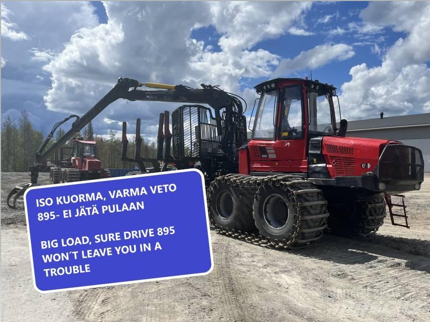 Komatsu 895 원목 포워더