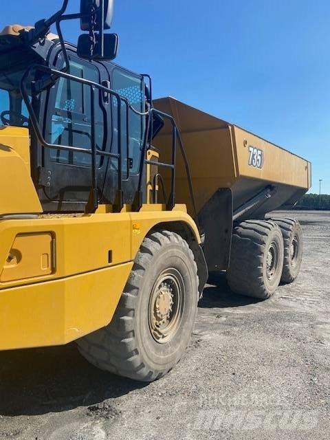 CAT 735 연결식 홀러