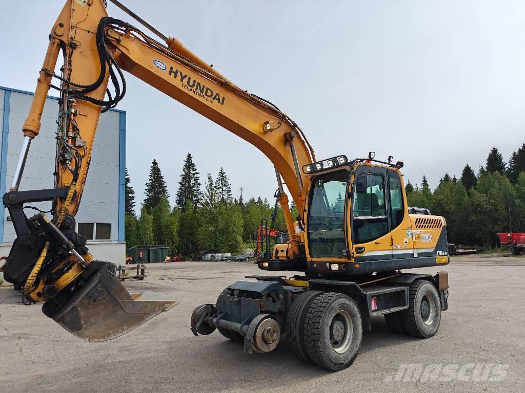 Hyundai R170-W9  휠 굴삭기